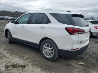 2024 Chevrolet Equinox LS with VIN 3GNAX5EG1RL294356, listed as a Copart auction lot 48127605 with 11,164 mi miles and Salvage Title. Bid and sale history available at carsss.com. Image 2.