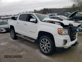 2021 GMC Canyon 4WD Denali with VIN 1GTG6EEN5M1146182, listed as a Copart auction lot 45805015 with 0 mi miles and Salvage Title. Bid and sale history available at carsss.com. Image 4.
