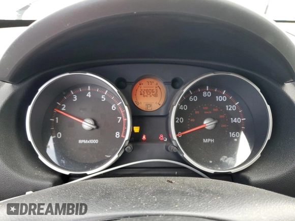 2008 Nissan Rogue SL with VIN JN8AS58V28W403003, listed as a Copart auction lot 53505575 with 228,063 mi miles and Salvage Title. Bid and sale history available at DreamBid. Image 9.