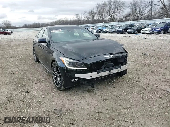 2018 Genesis G80 Sport z VIN KMHGN4JB1JU270304, wystawiony jako Copart lot #51576065 z przebiegiem 83 447 mil mil oraz Nie do naprawy • Non repairable. Historia ofert i sprzedaży dostępna na DreamBid. Obrazek 13.
