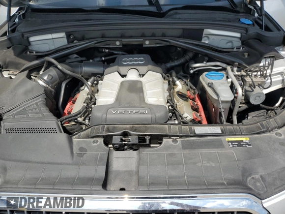 2013 Audi Q5 Premium Plus with VIN WA1DGAFPXDA054231, listed as a Copart auction lot 64730575 with 128,807 mi miles and Salvage title. Bid and sale history available at DreamBid. Image 12.