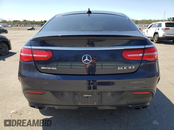 2019 Mercedes-Benz GLE 43 AMG z VIN 4JGED6EBXKA139391, wystawiony jako Copart lot #53404085 z przebiegiem 58 196 mil mil oraz Szkoda całkowita • Salvage title. Historia ofert i sprzedaży dostępna na DreamBid. Obrazek 6.