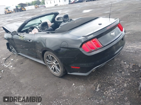2017 Ford Mustang EcoBoost Premium with VIN 1FATP8UHXH5254892, listed as a IAAI auction lot 42191301 with 56,601 mi miles and . Bid and sale history available at DreamBid. Image 3.