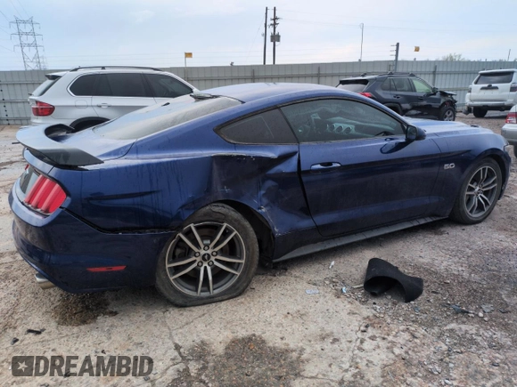 2015 Ford Mustang GT with VIN 1FA6P8CF5F5368602, listed as a Copart auction lot 54572835 with 78,790 mi miles and Salvage Title. Bid and sale history available at carsss.com. Image 3.