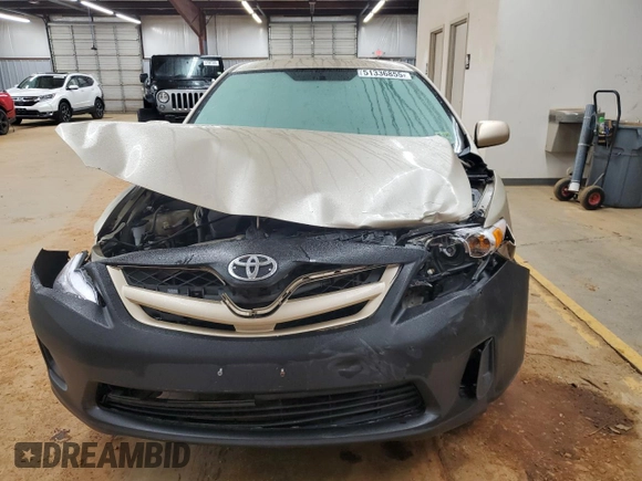 2011 Toyota Corolla L with VIN 2T1BU4EE2BC691212, listed as a Copart auction lot 51336855 with 0 mi miles and Salvage Title. Bid and sale history available at carsss.com. Image 5.