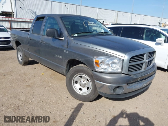 2008 Dodge 1500 SLT with VIN 1D7HA18208J109999, listed as a IAAI auction lot 41732064 with 170,336 mi miles. Bid and sale history available at carsss.com. Image 1.