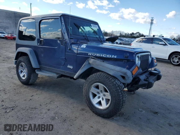 2005 Jeep Wrangler Rubicon with VIN 1J4FA69S85P308699, listed as a Copart auction lot 86865064 with 162,102 mi miles and Clean Title. Bid and sale history available at carsss.com. Image 4.