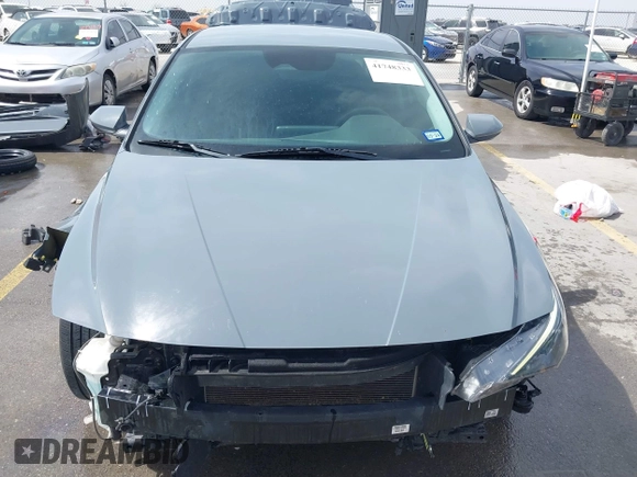 2021 Hyundai Elantra SEL with VIN KMHLM4AG1MU144395, listed as a IAAI auction lot 41748333 with 109,751 mi miles and . Bid and sale history available at carsss.com. Image 6.