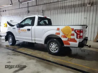 2019 Ford F-150 XL with VIN 1FTMF1CB5KKE68610, listed as a Copart auction lot 57158525 with Not provided miles and Salvage title. Bid and sale history available at DreamBid. Image 2.