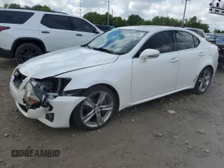 2012 Lexus IS 350 z VIN JTHBE5C24C5030273, wystawiony jako Copart lot #56987965 z przebiegiem 106 957 mil mil oraz Szkoda całkowita • Salvage title. Historia ofert i sprzedaży dostępna na DreamBid. Obrazek 1.