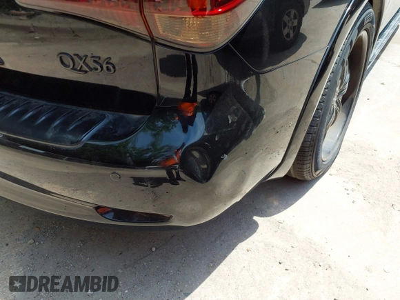 2012 Infiniti QX56 7-passenger with VIN JN8AZ2NFXC9519144, listed as a IAAI auction lot 42061647 with Not Provided miles and . Bid and sale history available at DreamBid. Image 6.