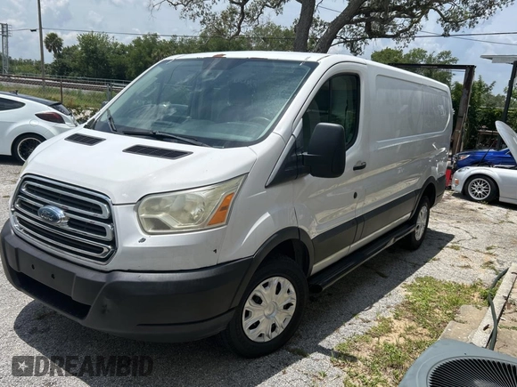 2015 Ford Transit Cargo with VIN 1FTNR1ZM6FKA47229, listed as a Copart auction lot 64808455 with 227,682 mi miles and Clean title. Bid and sale history available at DreamBid. Image 2.