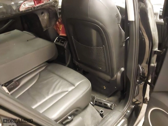 2014 Audi Q5 Premium Plus with VIN WA1LFAFP3EA118383, listed as a IAAI auction lot 41407232 with 1 mi miles. Bid and sale history available at carsss.com. Image 8.