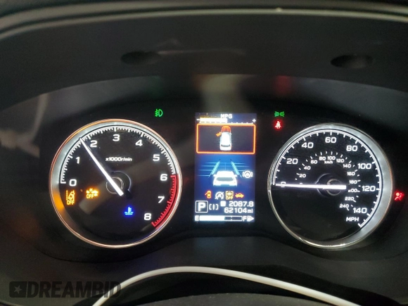 2021 Subaru Forester Touring with VIN JF2SKAXC1MH481717, listed as a Copart auction lot 64078355 with 62,104 mi miles and Salvage title. Bid and sale history available at DreamBid. Image 9.