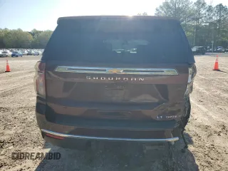 2022 Chevrolet Suburban LT with VIN 1GNSKCKD3NR116646, listed as a Copart auction lot 52483305 with 67,110 mi miles and Salvage Title. Bid and sale history available at carsss.com. Image 6.