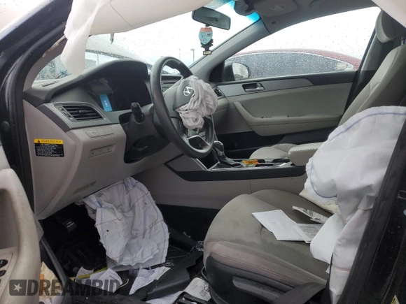 2015 Hyundai Sonata SE with VIN 5NPE24AF1FH234590, listed as a Copart auction lot 44267115 with 71,349 mi miles and Salvage Title. Bid and sale history available at DreamBid. Image 7.