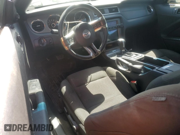 2014 Ford Mustang V6 with VIN 1ZVBP8EM3E5267459, listed as a Copart auction lot 52493555 with 134,612 mi miles and Clean Title. Bid and sale history available at carsss.com. Image 8.