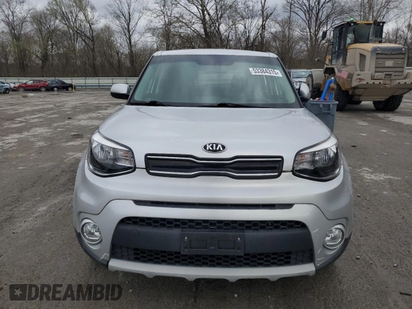 2019 Kia Soul + with VIN KNDJP3A5XK7698879, listed as a Copart auction lot 53384315 with 53,348 mi miles and Salvage Title. Bid and sale history available at carsss.com. Image 5.