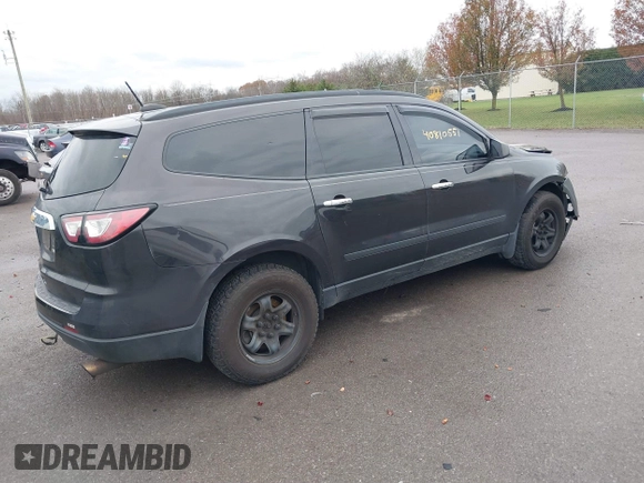 2017 Chevrolet Traverse LS с VIN 1GNKVFKD4HJ238315, выставлен на аукционе IAAI как лот 41411668 с пробегом 114 342 миль миль и . История ставок и продаж доступна на DreamBid. Изображение 4.