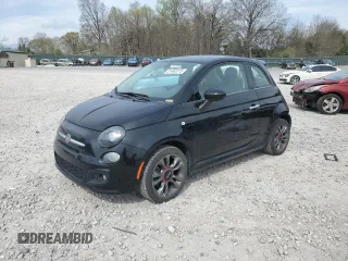 2017 FIAT 500 Pop with VIN 3C3CFFKR7HT694358, listed as a Copart auction lot 51462315 with 43,375 mi miles and Salvage Title. Bid and sale history available at carsss.com. Image 1.