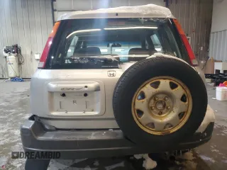 2000 Honda CR-V LX with VIN JHLRD1842YC047357, listed as a Copart auction lot 44205095 with 96,643 mi miles and Salvage Title. Bid and sale history available at carsss.com. Image 6.