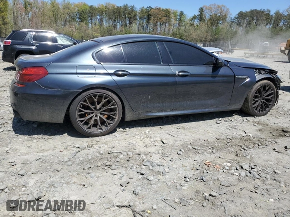 2016 BMW M6 with VIN WBS6E9C5XGG437084, listed as a Copart auction lot 53632315 with 108,151 mi miles and Salvage title. Bid and sale history available at DreamBid. Image 3.