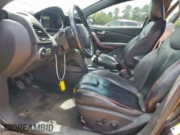 2014 Dodge Dart GT with VIN 1C3CDFEB0ED867143, listed as a Copart auction lot 63783045 with 118,103 mi miles and Salvage title. Bid and sale history available at DreamBid. Image 7.