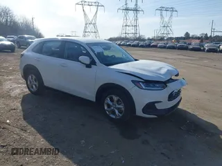 2024 Honda HR-V LX with VIN 3CZRZ2H36RM725419, listed as a IAAI auction lot 41770936 with 26,608 mi miles and . Bid and sale history available at DreamBid. Image 1.