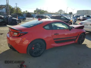 2024 Toyota GR86 TRUENO Edition with VIN JF1ZNBM15R9750712, listed as a Copart auction lot 83219424 with 979 mi miles and Salvage Title. Bid and sale history available at carsss.com. Image 3.