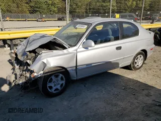 2003 Hyundai Accent GL with VIN KMHCG35C93U260712, listed as a Copart auction lot 75209844 with 0 mi miles and Salvage Title. Bid and sale history available at carsss.com. Image 1.