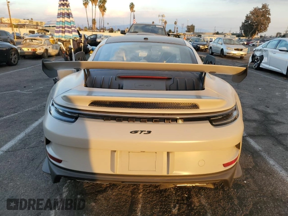 2023 Porsche 911 GT3 with VIN WP0AC2A91PS270549, listed as a Copart auction lot 78500294 with 1,636 mi miles and Salvage Title. Bid and sale history available at DreamBid. Image 6.