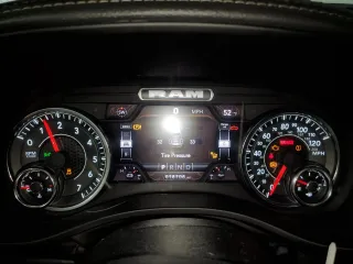 2024 Ram 1500 Laramie with VIN 1C6SRFJT6RN232541, listed as a Copart auction lot 76691524 with 18,706 mi miles and Clean Title. Bid and sale history available at carsss.com. Image 9.