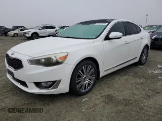 2015 Kia Cadenza Premium with VIN KNALN4D70F5174298, listed as a Copart auction lot 86166864 with 136,880 mi miles and Clean Title. Bid and sale history available at carsss.com. Image 1.