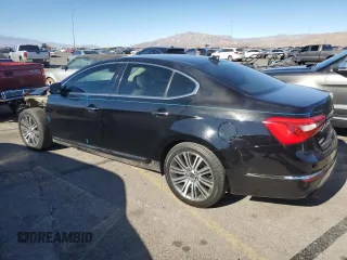 2014 Kia Cadenza Premium with VIN KNALN4D7XE5138813, listed as a Copart auction lot 41406165 with 107,176 mi miles and Salvage Title. Bid and sale history available at carsss.com. Image 2.