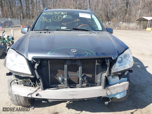 2011 Mercedes-Benz GL-Class GL 450 with VIN 4JGBF7BE3BA682308, listed as a IAAI auction lot 41729779 with 129,771 mi miles. Bid and sale history available at carsss.com. Image 13.