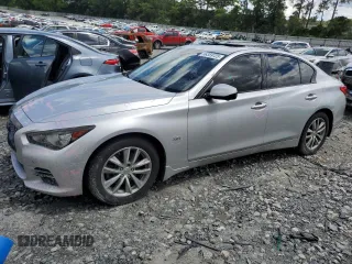 2017 Infiniti Q50 Premium с VIN JN1EV7AR4HM840500, выставлен на аукционе Copart как лот 56359725 с пробегом 128 938 миль миль и Списание • Salvage title. История ставок и продаж доступна на DreamBid. Изображение 1.