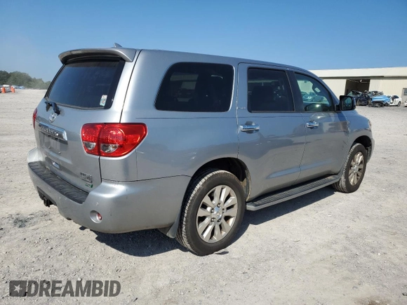 2016 Toyota Sequoia Platinum with VIN 5TDDW5G15GS143819, listed as a Copart auction lot 65028573 with 109,297 mi miles. Bid and sale history available at carsss.com. Image 3.
