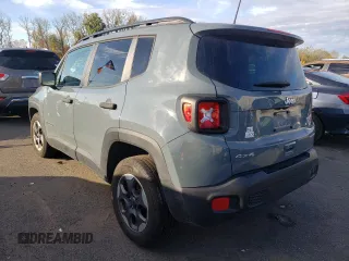 2018 Jeep Renegade Sport z VIN ZACCJBAH4JPH17653, wystawiony jako Copart lot #70903603 z przebiegiem 61 157 mil mil oraz . Historia ofert i sprzedaży dostępna na DreamBid. Obrazek 2.