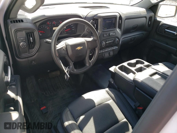 2023 Chevrolet Silverado 1500 Work Truck with VIN 3GCNAAEK9PG362868, listed as a Copart auction lot 50697215 with 110,597 mi miles and Clean Title. Bid and sale history available at carsss.com. Image 8.