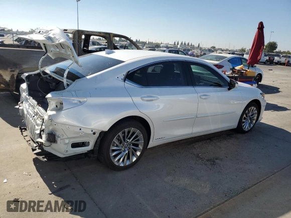 2022 Lexus ES 300h Luxury with VIN 58AEA1C16NU019833, listed as a Copart auction lot 66788484 with Not provided miles and Salvage title. Bid and sale history available at DreamBid. Image 3.