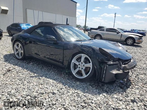 2013 Porsche 911 Carrera with VIN WP0CA2A91DS141074, listed as a Copart auction lot 50969085 with 40,627 mi miles and Salvage Title. Bid and sale history available at carsss.com. Image 4.
