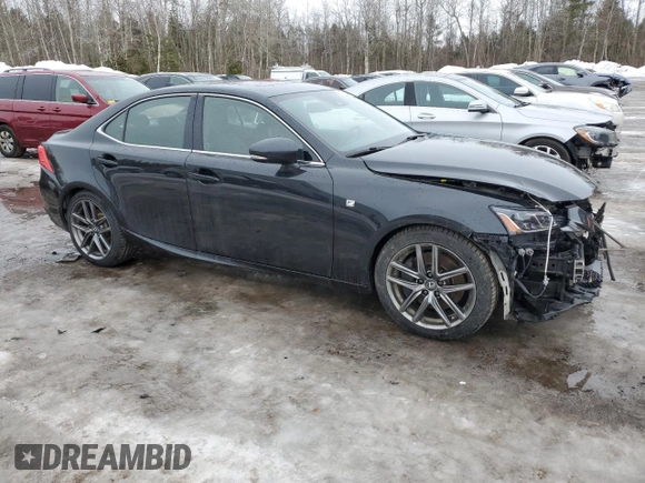 2020 Lexus IS 350 F Sport with VIN JTHGZ1E29L5017261, listed as a Copart auction lot 47193745 with 108,958 mi miles and Clean Title. Bid and sale history available at DreamBid. Image 4.