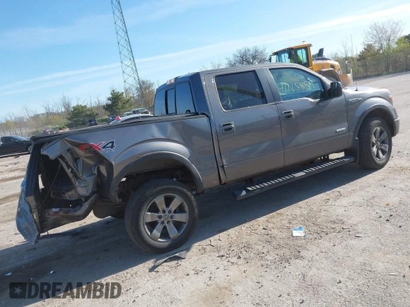 2013 Ford F-150 XL with VIN 1FTFW1ET4DFD01522, listed as a IAAI auction lot 42225859 with 110,071 mi miles and . Bid and sale history available at DreamBid. Image 4.