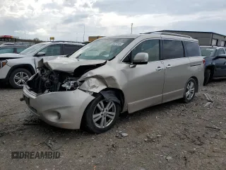 2012 Nissan Quest SL z VIN JN8AE2KP9C9047463, wystawiony jako Copart lot #55076995 z przebiegiem 186 406 mil mil oraz Szkody całkowita. Historia ofert i sprzedaży dostępna na DreamBid. Obrazek 1.
