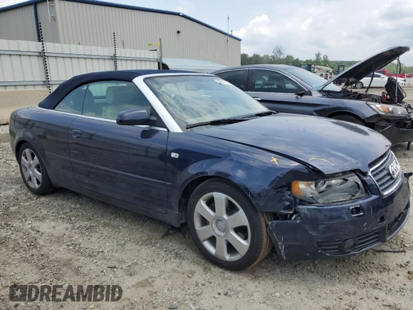 2006 Audi A4 3.0L with VIN WAUDT48H36K010770, listed as a Copart auction lot 59517474 with 96,008 mi miles and Clean Title. Bid and sale history available at carsss.com. Image 1.