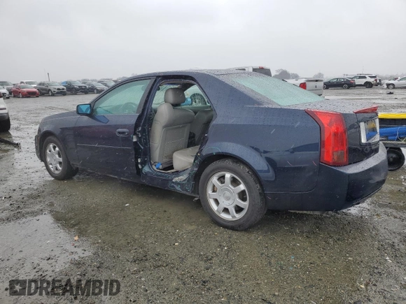 2003 Cadillac CTS with VIN 1G6DM57N330120435, listed as a Copart auction lot 43717145 with 63,895 mi miles and Salvage Title. Bid and sale history available at carsss.com. Image 2.