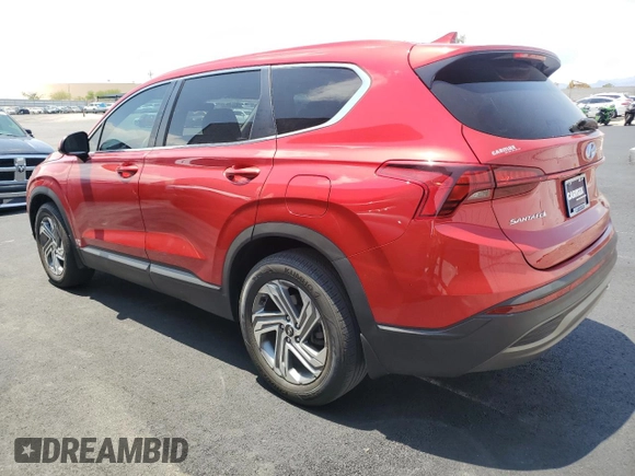 2021 Hyundai Santa Fe SE with VIN 5NMS14AJ6MH362246, listed as a Copart auction lot 59964605 with 30,887 mi miles and Salvage title. Bid and sale history available at DreamBid. Image 2.