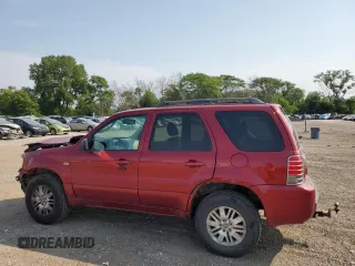 2006 Mercury Mariner Luxury with VIN 4M2YU57146KJ07465, listed as a Copart auction lot 62532264 with 126,009 mi miles and Salvage title. Bid and sale history available at DreamBid. Image 2.