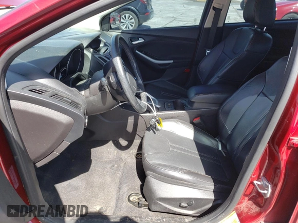 2014 Ford Focus SE with VIN 1FADP3F26EL420302, listed as a Copart auction lot 52653545 with 187,942 mi miles and Salvage Title. Bid and sale history available at DreamBid. Image 7.