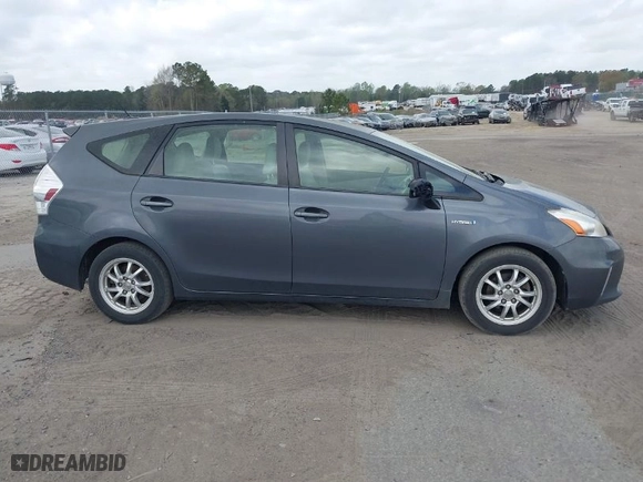 2013 Toyota Prius v Two with VIN JTDZN3EU1D3239521, listed as a IAAI auction lot 41928295 with 245,795 mi miles. Bid and sale history available at carsss.com. Image 14.